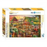 Puzzle Brain Tree Tankstelle auf dem Land 1000 Teile
