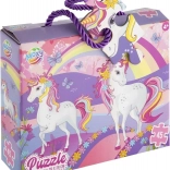 Unicorn Puzzle 45 pieces