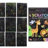 Scratch Art Pictures Set of 9 pcs