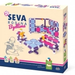 Seva Rodina – habitat, jeu de construction pour enfants (564 pièces)