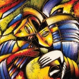 Puzzle Abstraktes Gesicht 1000 Teile