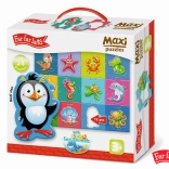 Far Far Land maxi puzzel Zeedieren 24 stukken