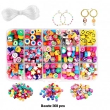 DIY Set for Making Necklaces and Bracelets, 300 pcs