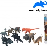 Dieren - dinosaurussen in een buis 8 stuks