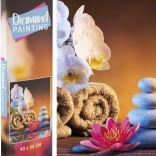 Diamond painting Zen 40 × 50 cm