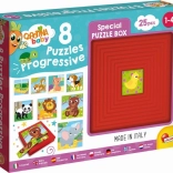 Progressieve puzzel babydieren 8-in-1 LISCIANI