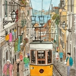 Puzzle Lissabon 1000 Teile MAGNOLIA