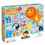 CzuCzu grands puzzles avec trou Alphabet