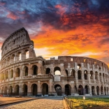 ART PUZZLE Puzzel Zonsondergang bij het Colosseum 1000 stukjes