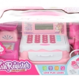 Kids’ Cash Register with Unicorn – Pink Electronic Battery-Powered Register