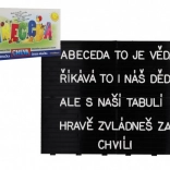 Puzzel Avondalfabet met Letters en Cijfers