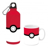 Mug and Bottle Set with POKÉMON Poké Ball Design