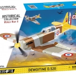 Kit de construction de l’avion Dewoitine D.520 de COBI (1:32), 335 pièces