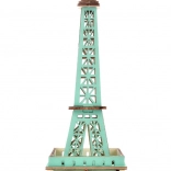 Wooden 3D Puzzle Eiffel Tower Turquoise