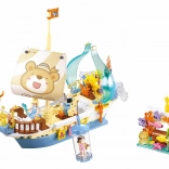 Jeu de construction Sluban Girls Dream Bateau de Chasseurs de Trésors