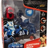 Screechers Wild! transforming vehicle Icestorm Bear with coin