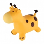 Opblaasbaar springdier giraffe voor kinderen, 55 × 40 cm