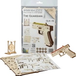 Houten 3D-puzzel pistool WOODEN CITY Guardian GLK-19