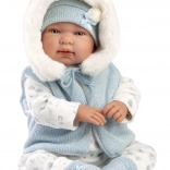 Newborn realistic doll Llorens with sounds 44 cm