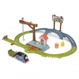 Thomas & Friends set de livraison de peinture – circuit de train motorisé avec grue