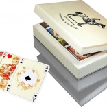 Coffret en bois de luxe pour cartes, clair