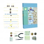 Productie van cementjuwelen en armbanden met goudfolie