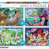 Educa Puzzel Disney Sprookjes 4-in-1