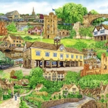 Puzzel Ontsnapping naar de Cotswolds 500 stukjes