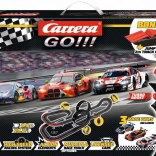 Circuit Carrera GO DTM Super Racer 1:43 avec trois voitures et looping