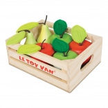 Le Toy Van houten kistje met appels en peren