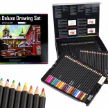 Teken set in magnetische box, 74 delen