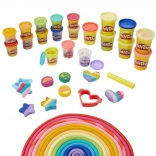 Großes kreatives Set Play-Doh mit 21 Tuben