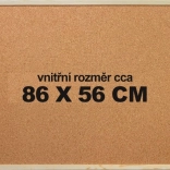 Kurk puzzelmat Victoria 86 × 56 cm