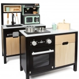 Small Foot cuisine pour enfants au design industriel avec îlot de cuisine