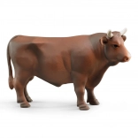 BRUDER-figuur van een bruine stier