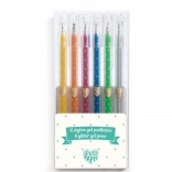 Stylos gel pailletés Djeco