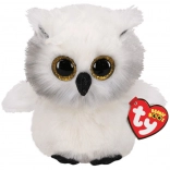 TY Beanie Boos Mascot - Owl Austin 24 cm White