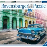 Puzzel 2D 1500 stukjes – auto’s op Cuba