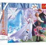 200-piece puzzle – the magical world of sisters DISNEY FROZEN Trefl