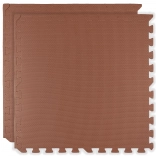 Schuim speelvloer HUMBI 120 × 60 cm, waterdichte grote puzzel, 2 stuks, baksteen