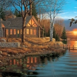 Puzzle COBBLE HILL Ruhe am See 1000 Teile