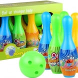 Bowlingset voor kinderen met 6 kegels en bal