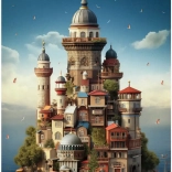 Anatolian Puzzel Maagdentoren 1000 stukjes