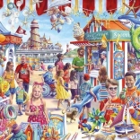 Puzzel Souvenirshoppen aan Zee XL 250 stukjes GIBSONS