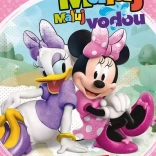 water-coloring book A5 paint with water minnie