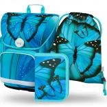 Ensemble scolaire BAAGL ERGO Papillon : cartable, trousse, sac