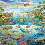 Puzzel Wereld van dinosaurussen 200 stukjes SCHMIDT