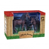 Set speelgoedpaarden met omheining