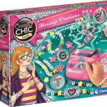 Creatieve studio met letters CRAZY CHIC – set voor het maken van sieraden