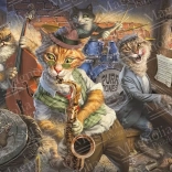 Puzzle Magnolia Fans in Gefahr 1000 Teile